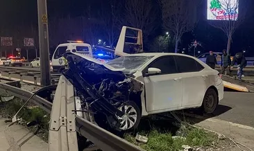 Kağıthane’de zincirleme kaza: 1 yaralı