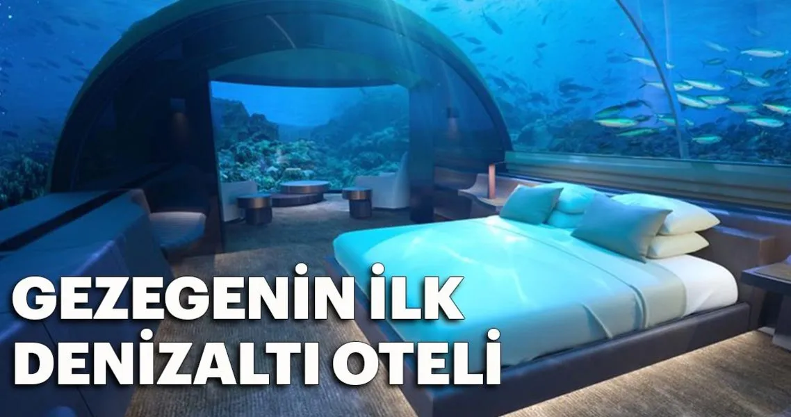 gezegenin ilk deniz alti oteli son