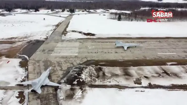 Rusya'dan Belarus'ta bombardıman uçaklarıyla tatbikat | Video