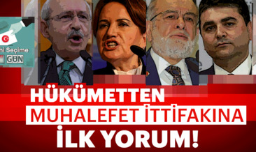 Bozdağ’dan CHP, İYİ Parti, SP ve DP ittifakına ilk tepki