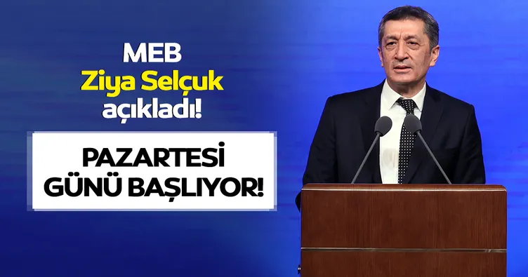 MEB Ziya Selçuk açıkladı! Yüz yüze eğitim ne zaman başlayacak? İlkokullar, ortaokullar, liseler ve okullar ne zaman açılacak?