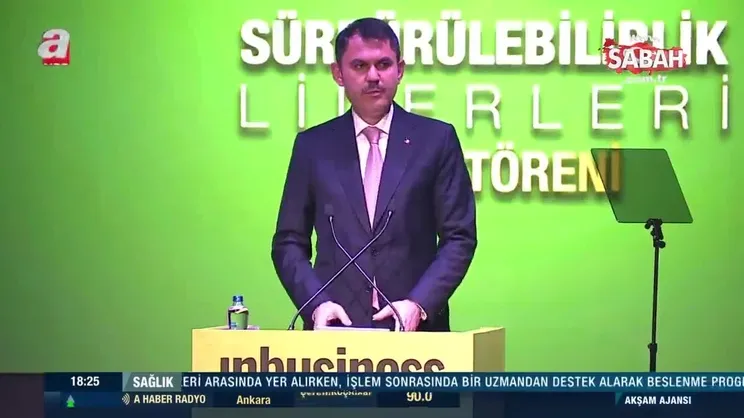 Son dakika | Sürdürülebilir Yüzyıl Zirvesi'nde Bakan Kurum'dan önemli açıklamalar | Video