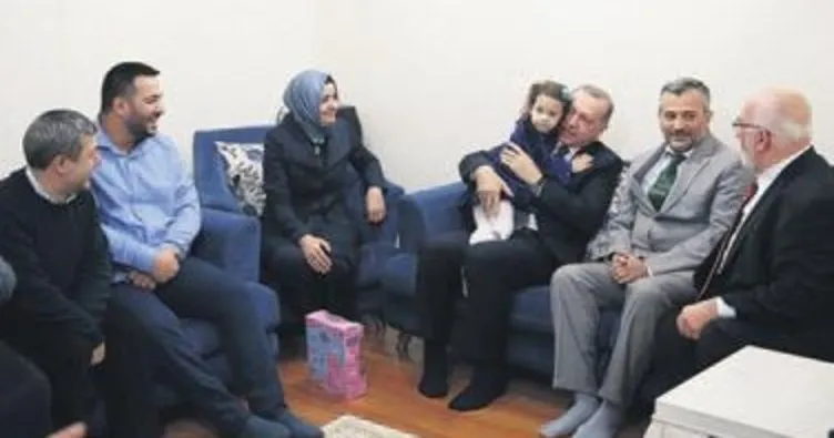 Erdoğan’dan gazi Gündüz’e ziyaret