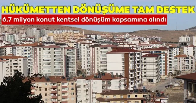 donusum icin destekler artirildi son dakika haberler