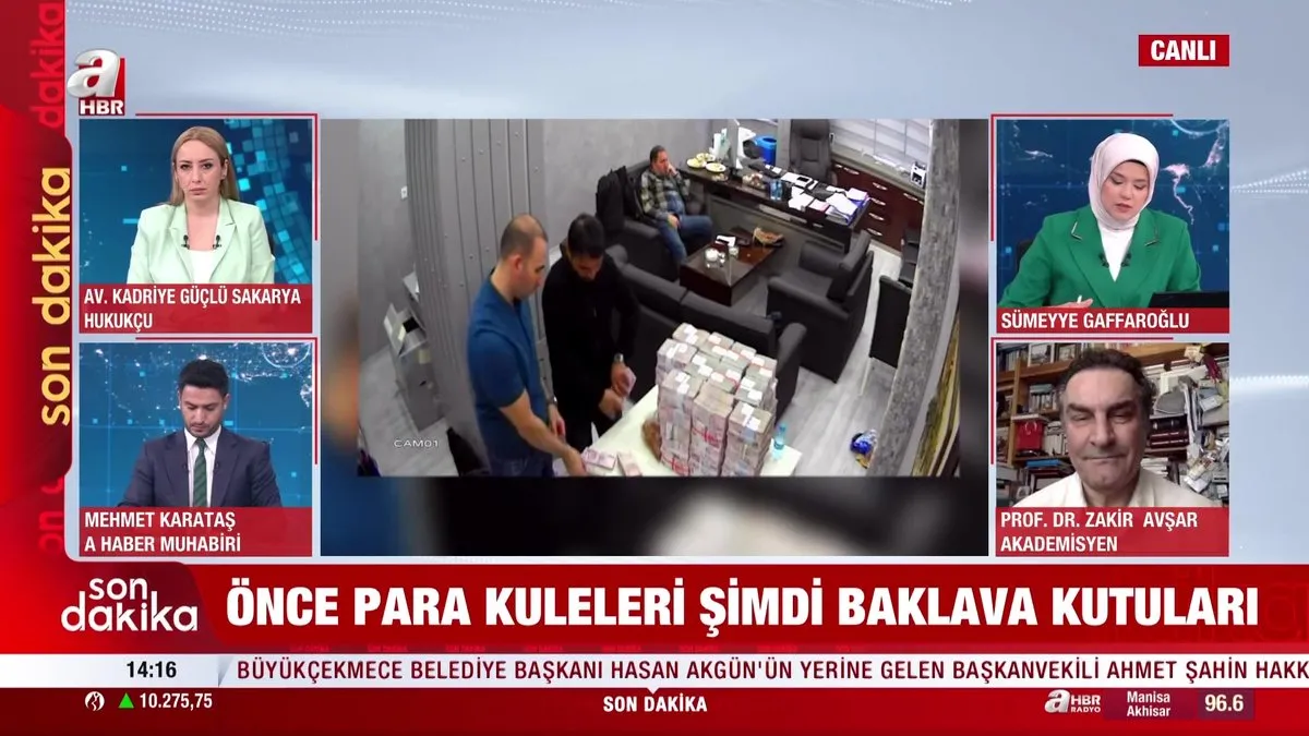 İşte CHP'de yolsuzluğun en net görüntüleri! Para kuleleri, baklava kutuları ve bavullar... | Video