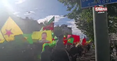 Terör örgütü PKK/YPG yandaşları, İsveç’in Göteborg kentinde gösteri yaptı | Video
