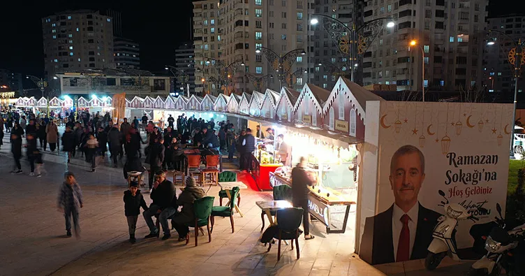 Ramazan sokağı yoğun ilgi görüyor