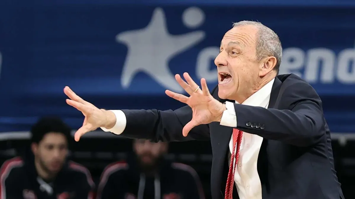 Ettore Messina, EA7 Emporio Armani Milan başantrenörlüğü görevinden ayrıldı.