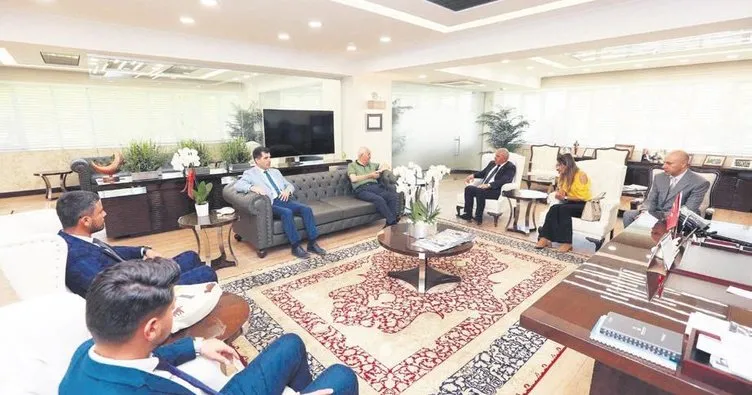 KKTC Dipkarpaz’dan Başkan Yaşar’a ziyaret