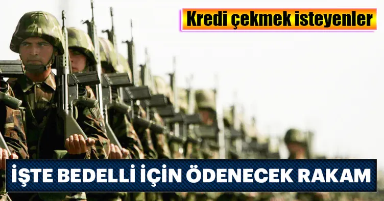 Bedellide kredili maliyet 17 bin TL