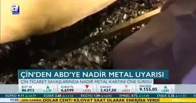 Çin’den ABD’ye nadir metal uyarısı