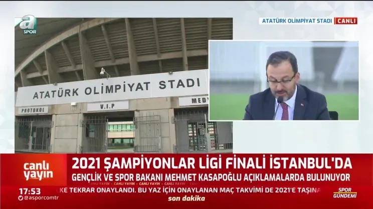 UEFA'nın kararı sonrasında ortak basın toplantısı düzenlendi