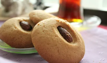 Bademli gevrek kurabiye tarifi..