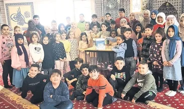 Kendileri küçük yürekleri kocaman