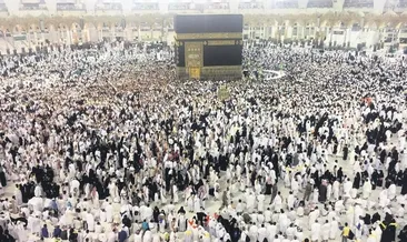 Kâbe’de bayram coşkusu