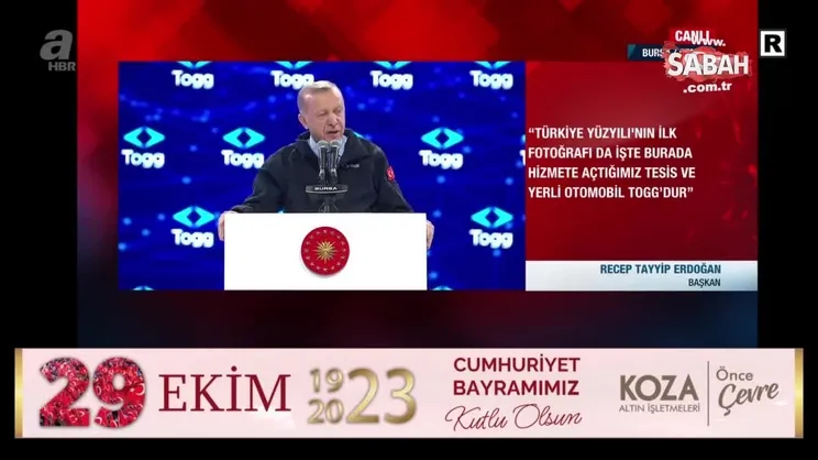 SON DAKİKA: Türkiye için tarihi gün! TOGG banttan indi: Başkan Erdoğan: Yunan tutuşacak! 'Çılgın Türkler geliyor' diyecekler | Video