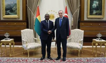 Başkan Erdoğan, Gine Bissau Cumhurbaşkanı ile görüştü