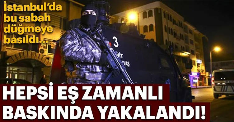 İstanbul’da DEAŞ operasyonu: 51 gözaltı