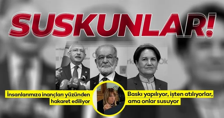 Türkiye ayağa kalktı! 3 ayrı suçtan dava açıldı ama CHP, SP ve İYİ Parti sessiz!