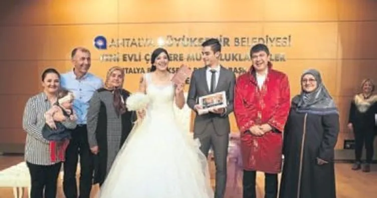 Büyükşehir’den 1600 çifte nikah