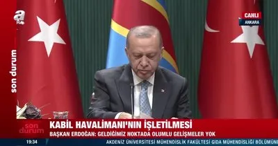 Son dakika: Başkan Erdoğan’dan flaş Kabil Havalimanı açıklaması | Video