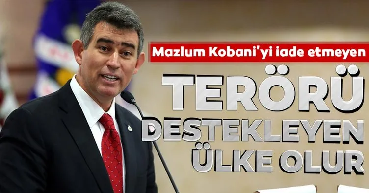 TBB Başkanı Metin Feyzioğlu: Mazlum Kobani’yi iade etmeyen terörü destekleyen ülke olur