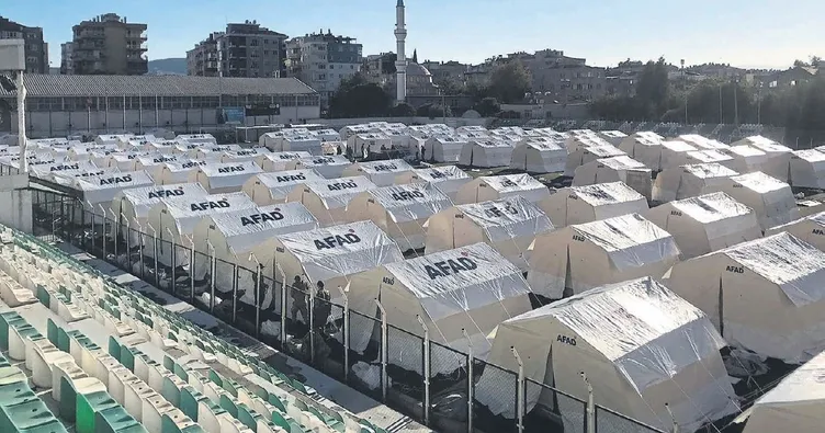 Her çadırda ayrı hikaye