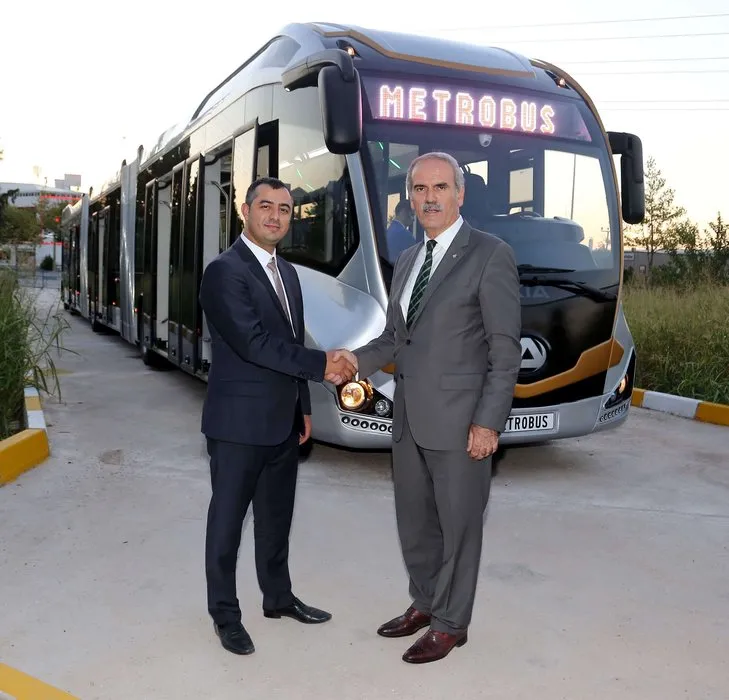 Türkiye metrobüs üretmeye başladı