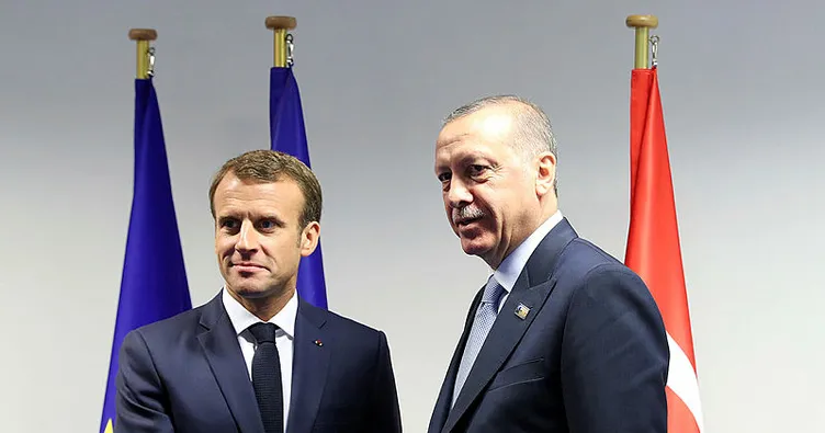 Erdoğan Macron görüşmesi sona erdi