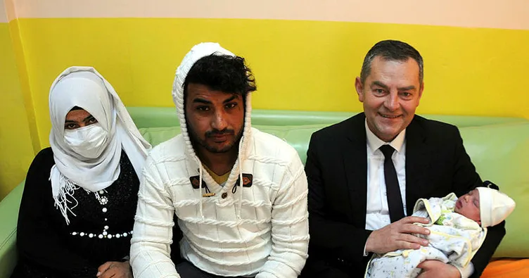 Sınırda doğan bebekler, misafir ediliyor!