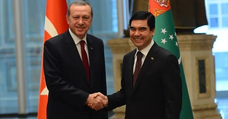 Son dakika: Başkan Erdoğan, Türkmenistan Devlet Başkanı Berdimuhammedov ile görüştü