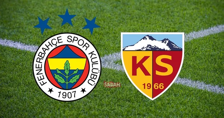 Fenerbahçe Kayserispor maçı hangi kanalda? Süper Lig Fenerbahçe Kayserispor maçı ne zaman, saat kaçta?