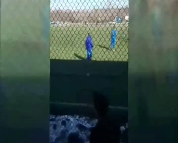Amatör maçta saha karıştı