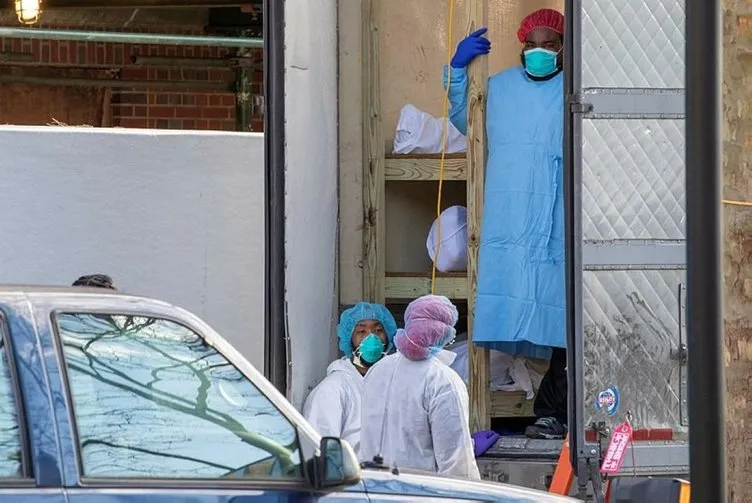 ABD,11 Eylül'den beri ilk defa bu kadar çaresiz! New York'ta morglar doldu taştı!