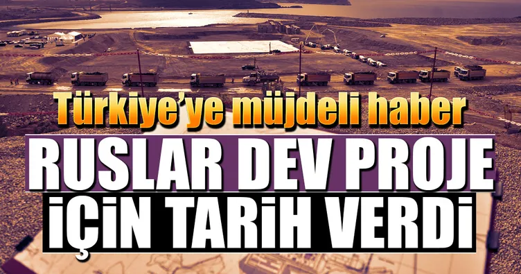 Rusya dev proje için tarih verdi