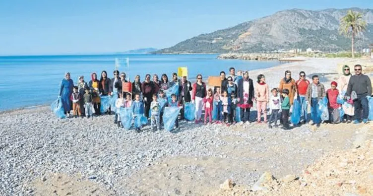 Büyükler kirletti engelliler temizledi