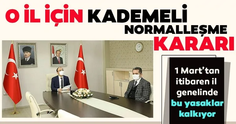 Son dakika haberi: Başkan Erdoğan’ın açıklamasının ardından o ilde kademeli normalleşme kararı alındı!
