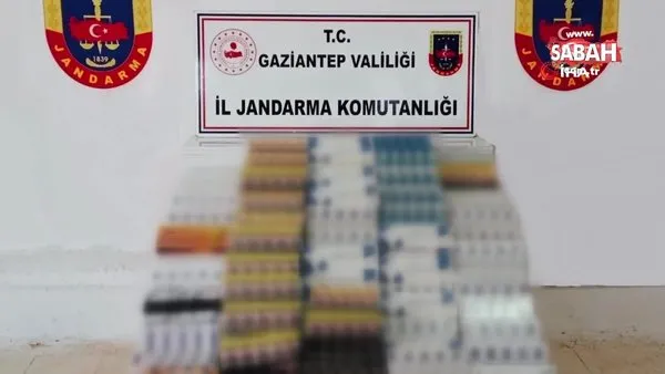 Gaziantep'te 1 milyon 317 bin liralık kaçak malzeme ele geçirildi: 6 gözaltı | Video