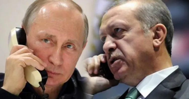 Erdoğan, Putin’i telefonla bilgilendirdi