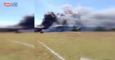 Meksika’da küçük uçak düştü: 7 ölü | Video