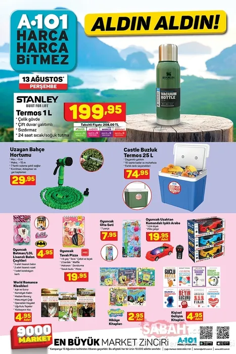 A101 aktüel ürünler kataloğu yayınlandı! Yeni A101 aktüel ürünler listesi