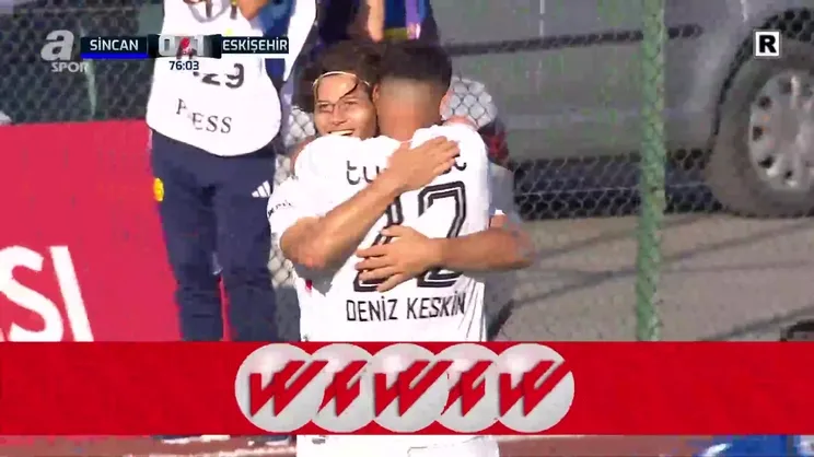 GOL | Sincan Belediyesi Ankaraspor 0-1 Eskişehirspor