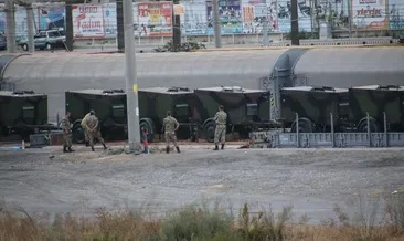 Askeri araçlar kışlaya konuşlandı