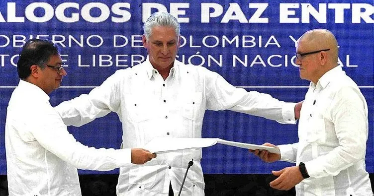 Kolombiya hükümeti ELN arasında geçici ateşkes