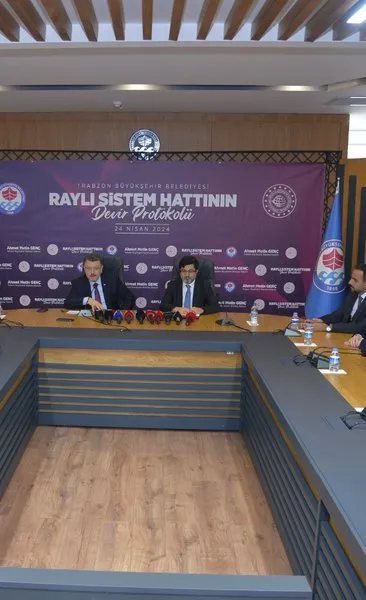 Trabzon’da rüya gerçek oluyor: Hafif raylı sistem hattı için protokol imzalandı