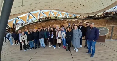 Bilim merkezi eğitmenleri Göbeklitepe’yi ziyaret etti