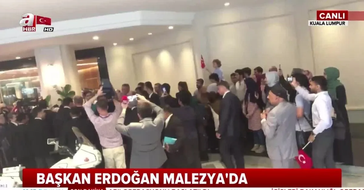 Cumhurbaskani Erdogan Malezya Da Videosunu Izle Sabah Tv