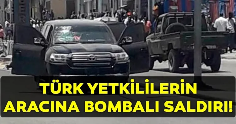 Son dakika: Somali’de Türkiye Maarif Vakfı’na ait araca yapılan bombalı saldırı!