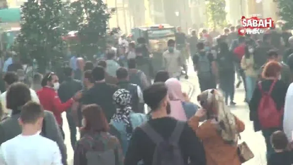 İstiklal Caddesi ve Taksim Meydanı’nda koronavirüs unutuldu | Video