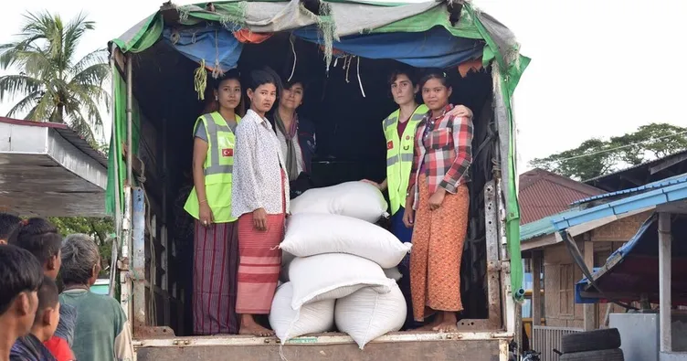 Türkiye’den Arakan’a büyük yardım!